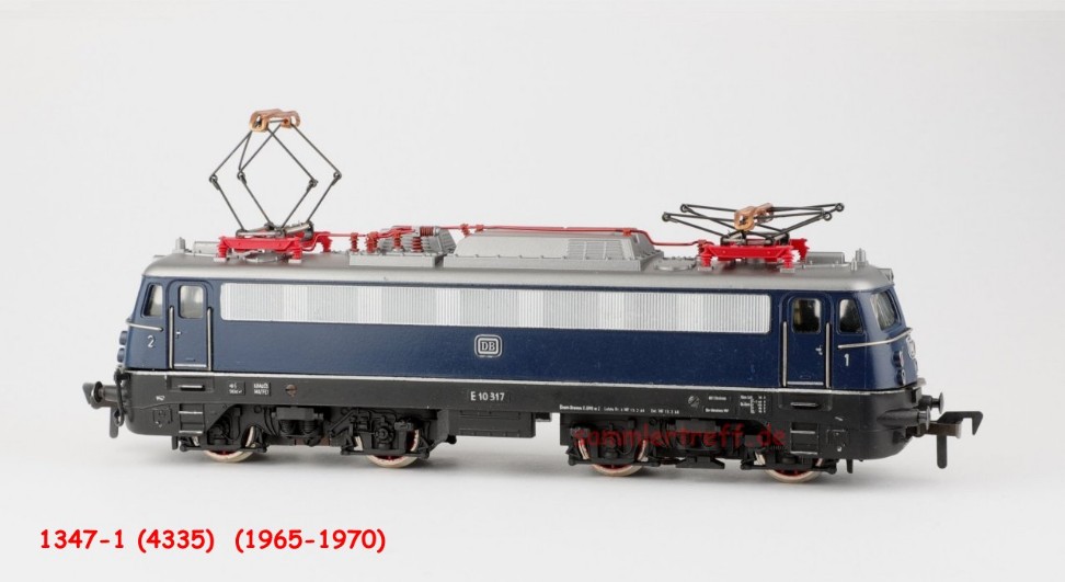 Mehrzweck E-Lok 1347 blau 1347